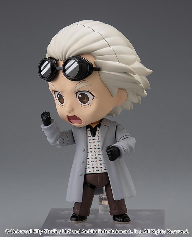 1000Toys Nendoroid Back To Future Doc Emmett Brown Figure- Japan Figure Store - #1 Bring To You The Best Japanese Goods