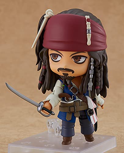 Good Smile Company Nendoroid Disney Pirates Of The Caribbean Fountain Of Life Jack Sparrow Figure- Japan Figure Store - #1 Bring To You The Best Japanese Goods