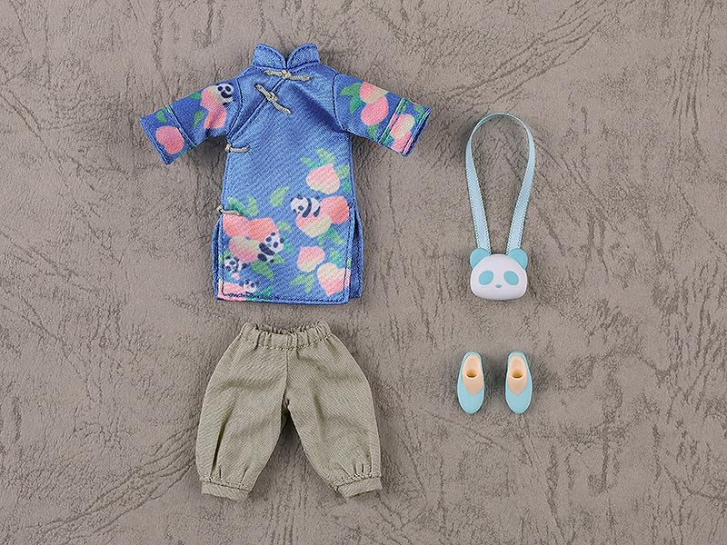 Good Smile Company Nendoroid Doll Outfit Set Long Length Chinese Clothes with Panda- Japan Figure Store - #1 Bring To You The Best Japanese Goods