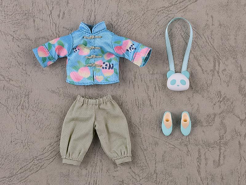 Good Smile Company Nendoroid Doll Outfit Set - Panda Design Chinese Clothes Short Length- Japan Figure Store - #1 Bring To You The Best Japanese Goods