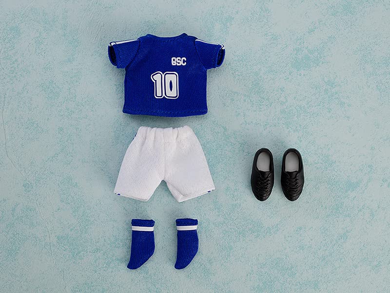 Good Smile Company Nendoroid Doll Outfit Soccer Uniform Blue Japan- Japan Figure Store - #1 Bring To You The Best Japanese Goods