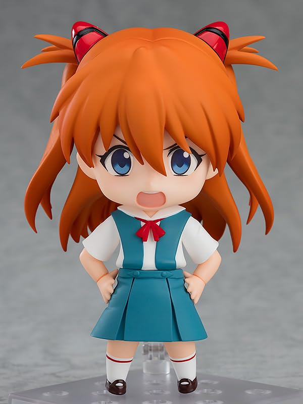 Good Smile Company's Nendoroid Shikinami Asuka Langley Movable Figure Non-Scale Resale- Japan Figure Store - #1 Bring To You The Best Japanese Goods