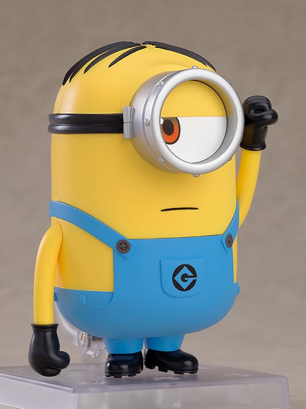 Good Smile Company Nendoroid Minions Stuart Painted Movable Plastic Figure- Japan Figure Store - #1 Bring To You The Best Japanese Goods