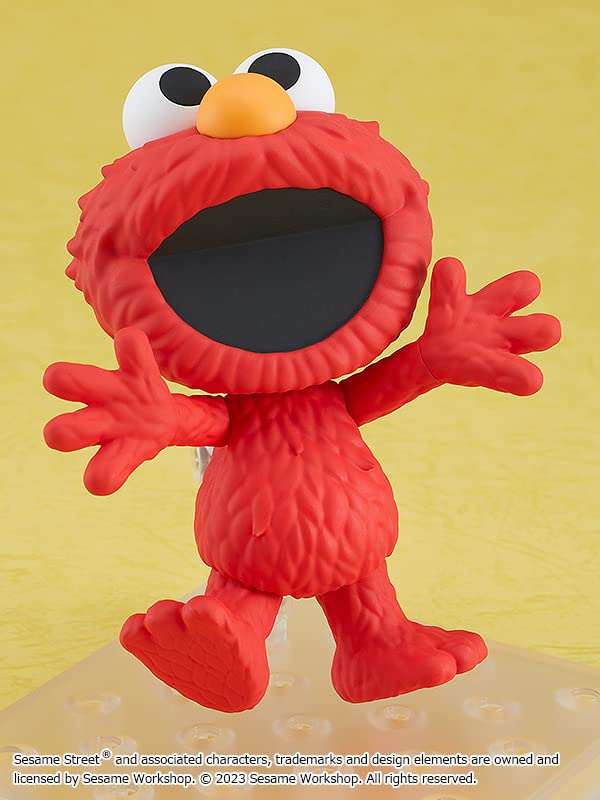 Good Smile Company Nendoroid Sesame Street Elmo Movable Figure Non-Scale Plastic- Japan Figure Store - #1 Bring To You The Best Japanese Goods