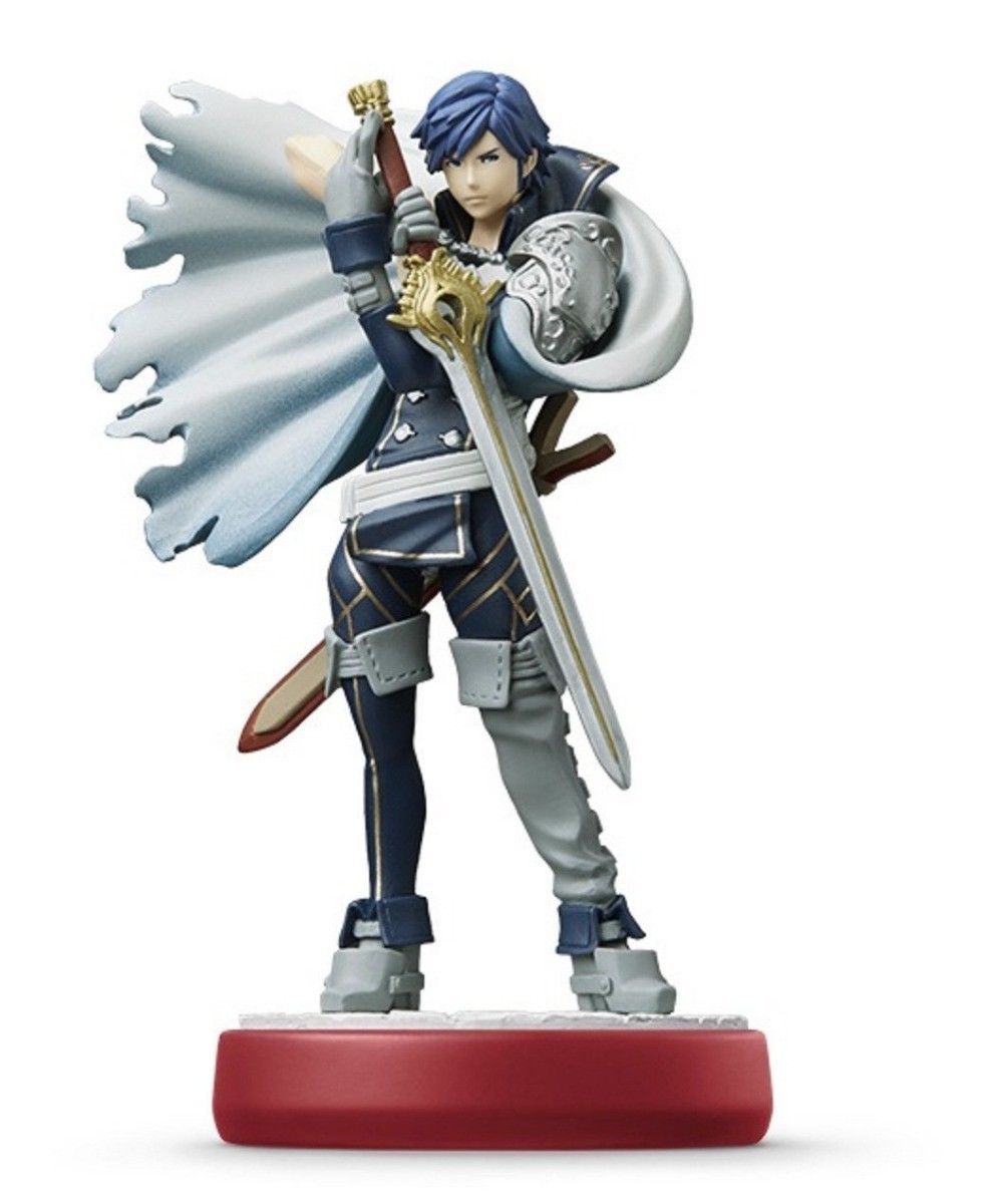 Nintendo Amiibo Fire Emblem Chrom 3ds Wii U Switch Accessories - Japan Figure