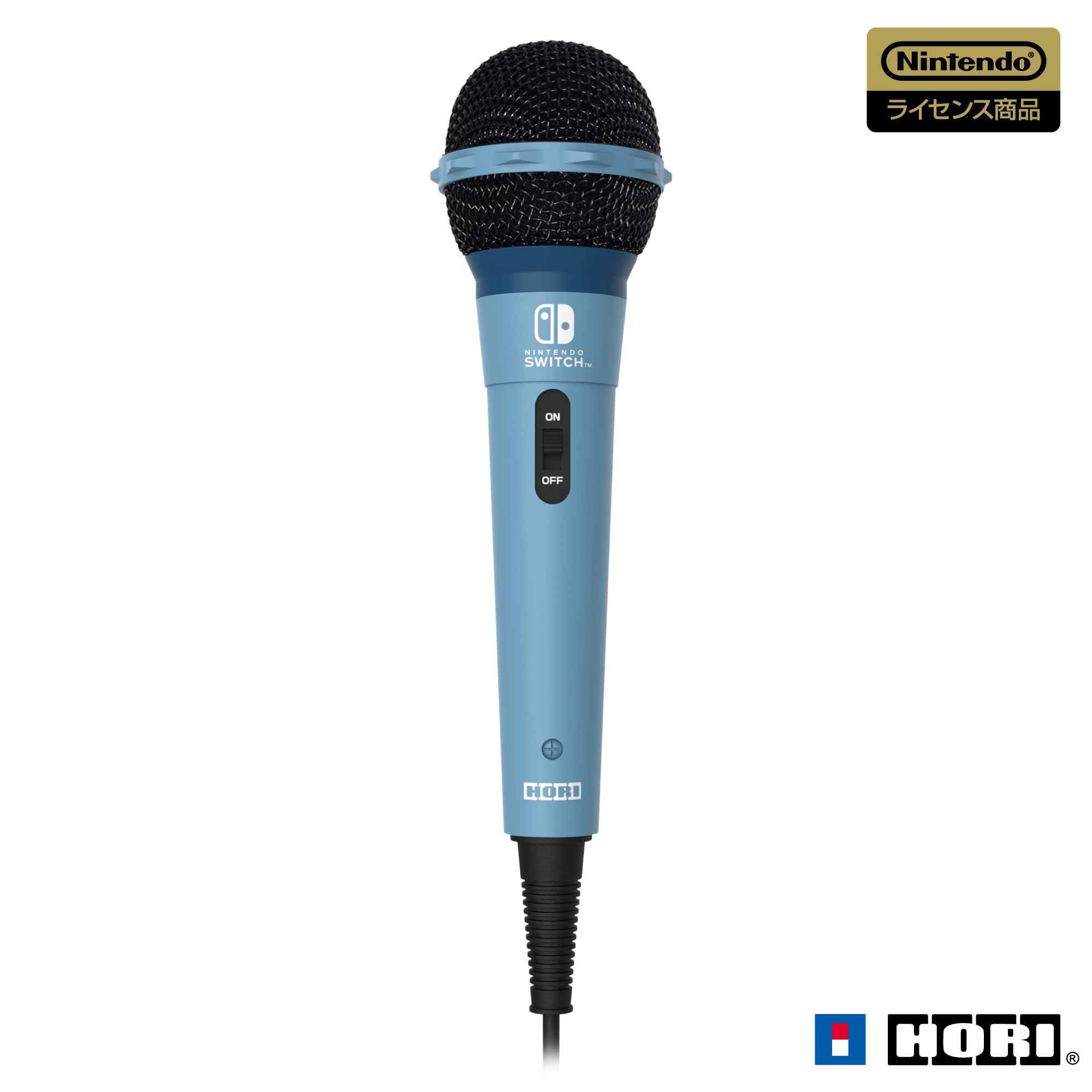 Hori Nintendo Switch™/Pc Karaoke Microphone Blue (Licensed Japan Product)- Japan Figure Store - #1 Bring To You The Best Japanese Goods