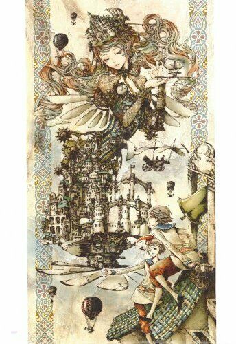 Nostalgia Original Illustration Works By Tsukiji Nao 2001-2010 Art Book- Japan Figure Store - #1 Bring To You The Best Japanese Goods