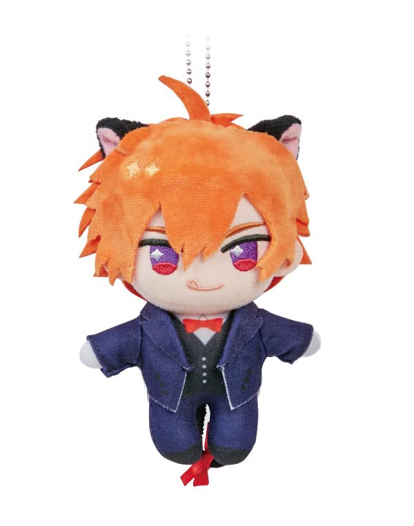 Obey Me! Beelzebub Plush Mascot Kuroneko Shitsuji Kissa Eimo- Japan Figure Store - #1 Bring To You The Best Japanese Goods