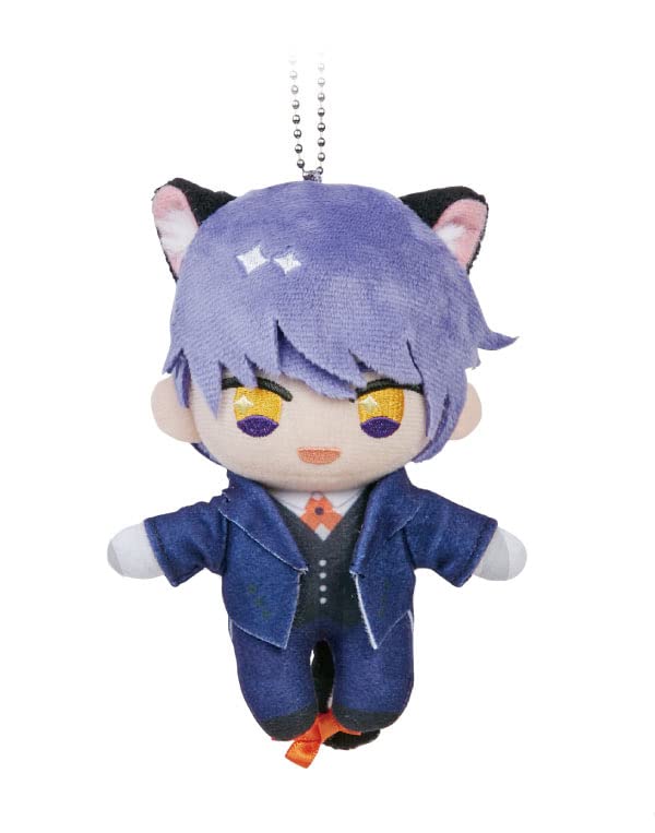 Obey Me! Leviathan Plush Mascot Kuroneko Shitsuji Kissa Eimo- Japan Figure Store - #1 Bring To You The Best Japanese Goods