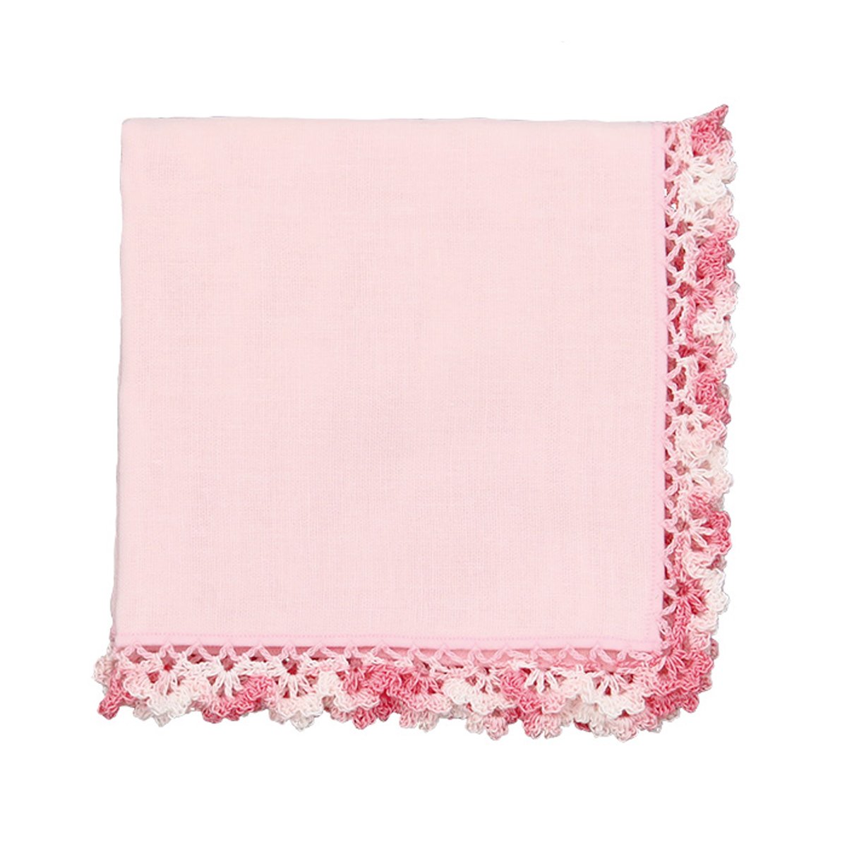 Olympus Thread Sakura Grass Edging Handkerchief Ak-36 Japan- Japan Figure Store - #1 Bring To You The Best Japanese Goods