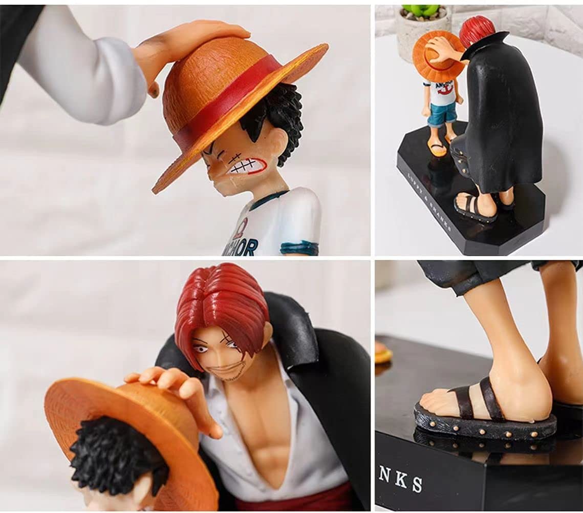 Denyet One Piece Luffy & Shanks Figure Painted Complete Figure- Japan Figure Store - #1 Bring To You The Best Japanese Goods