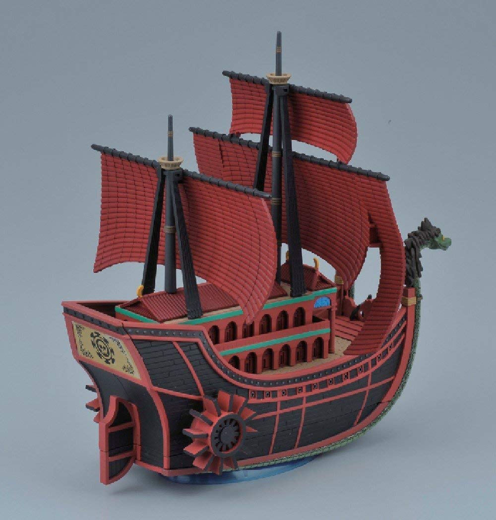 Bandai One Piece Grand Ship Collection: Nine Snake Pirate Ship (Kuja Pirates) Japanese Toy Model- Japan Figure Store - #1 Bring To You The Best Japanese Goods