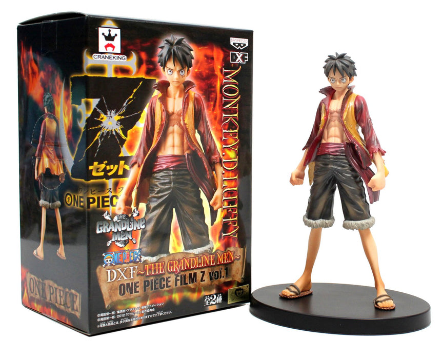 Banpresto One Piece Dxf Series The Grandline Men Film Z Vol.1 Luffy Japan- Japan Figure Store - #1 Bring To You The Best Japanese Goods