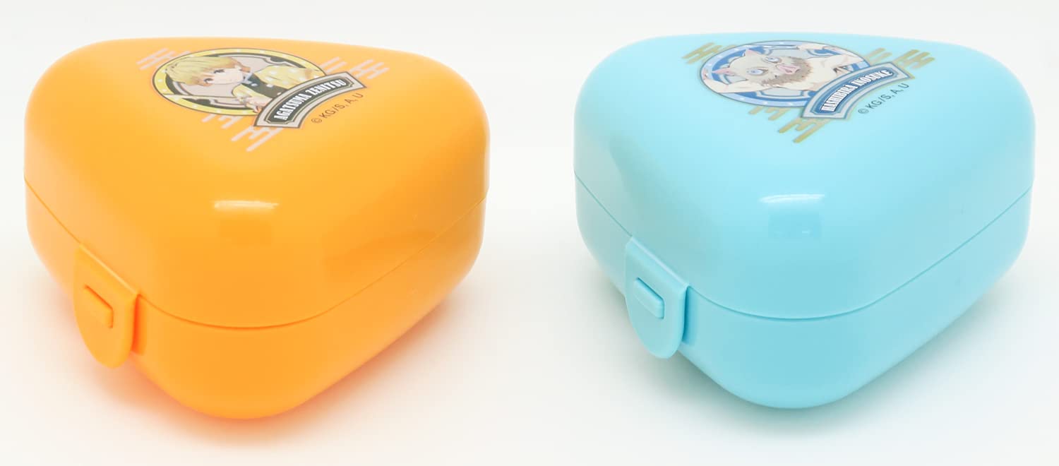 OSK Demon Slayer: Kimetsu No Yaiba Onigiri Case Set 2 Pcs : Zenitsu & Inosuke- Japan Figure Store - #1 Bring To You The Best Japanese Goods