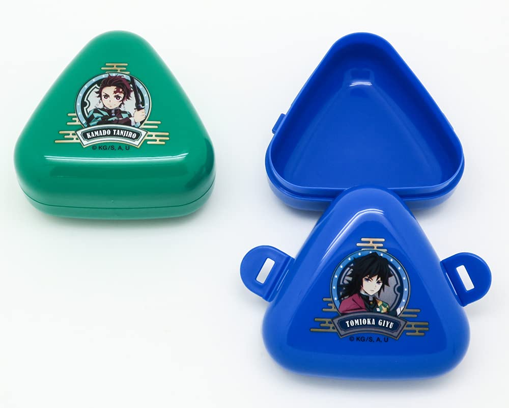 OSK Demon Slayer: Kimetsu No Yaiba Onigiri Case Set 2 Pcs : Stanjiro & Giyu- Japan Figure Store - #1 Bring To You The Best Japanese Goods