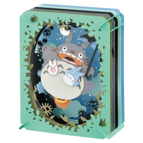 ENSKY Paper Theater Pt-048 Studio Ghibli My Neighbor Totoro Night Adventure- Japan Figure Store - #1 Bring To You The Best Japanese Goods