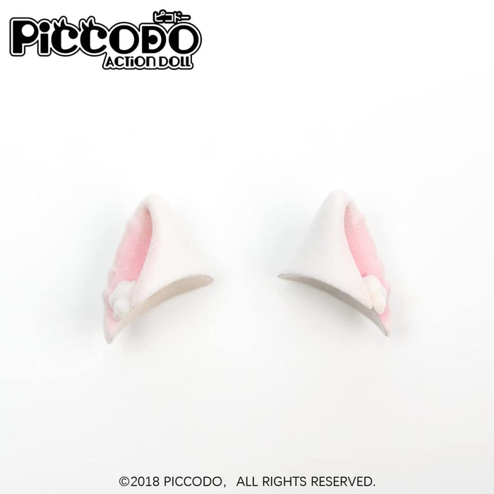Genesis Piccodo Action Doll White Cat Ears - Japan- Japan Figure Store - #1 Bring To You The Best Japanese Goods
