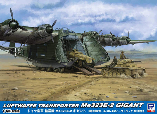 PIT-ROAD Skywave Sn23 German Military Transport Aircraft Me323E-2 Gigant 1/144 Scale Kit- Japan Figure Store - #1 Bring To You The Best Japanese Goods
