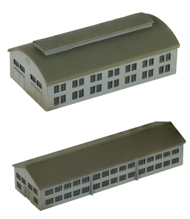 Pit Road 1/700 Skywave Series Army Base (Warehouse/Barracks) Plastic Model Sw23- Japan Figure Store - #1 Bring To You The Best Japanese Goods