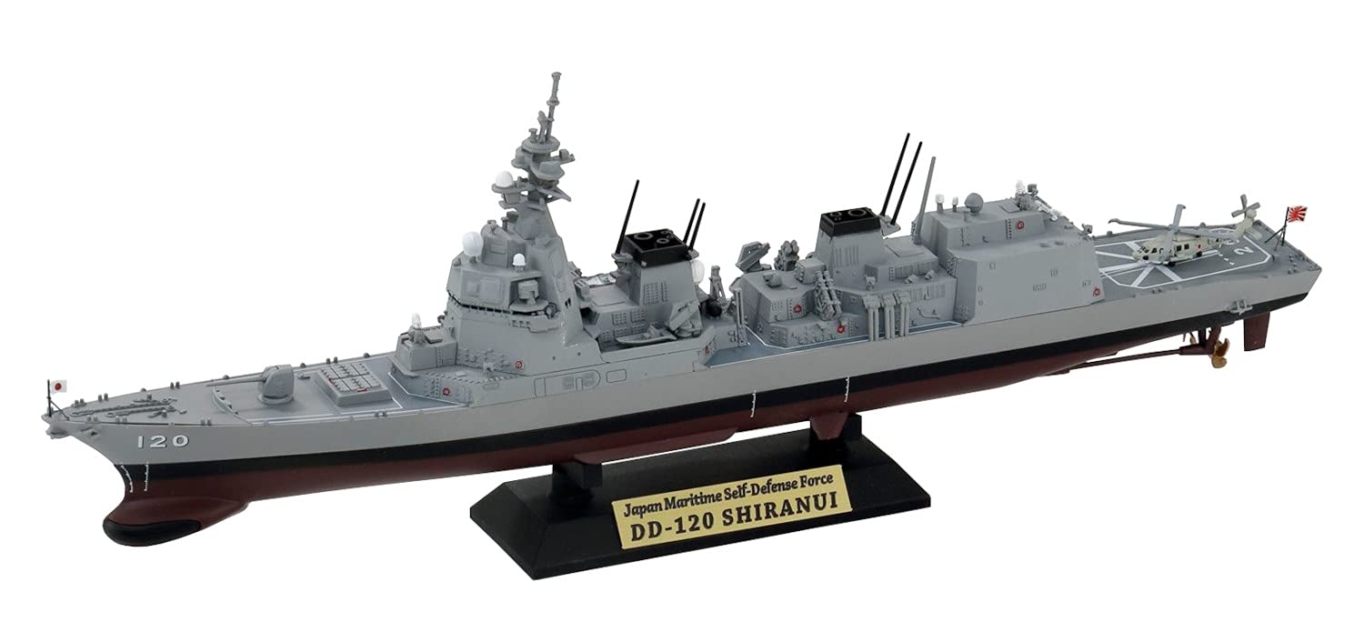 Pit Road 1/700 Skywave Series Maritime Self-Defense Force Destroyer Dd-120 Shiranui With Flag And Ship Name Plate Etching Parts Plastic Model J85Nh- Japan Figure Store - #1 Bring To You The Best Japanese Goods