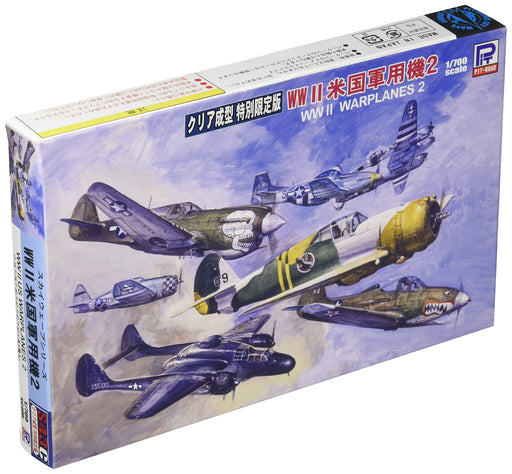 PIT-ROAD Skywave S-43C Wwii U.S. Warplanes Vol.2 Clear Ver. 1/700 Scale Kit- Japan Figure Store - #1 Bring To You The Best Japanese Goods