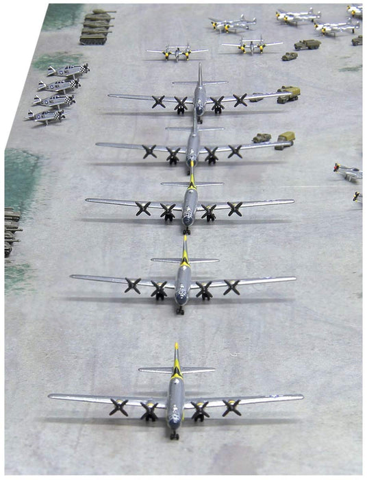 Pit Road 1/700 Sps Series Wwii Us 20Th Air Force Mariana Islands Base Scenery Paper Base (280 X 180Mm 2 Sheets) Plastic Model Sps08- Japan Figure Store - #1 Bring To You The Best Japanese Goods