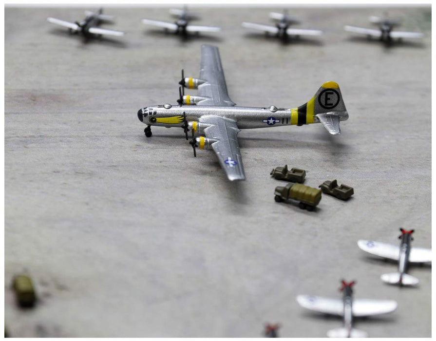 Pit Road 1/700 Sps Series Wwii Us 20Th Air Force Mariana Islands Base Scenery Paper Base (280 X 180Mm 2 Sheets) Plastic Model Sps08- Japan Figure Store - #1 Bring To You The Best Japanese Goods