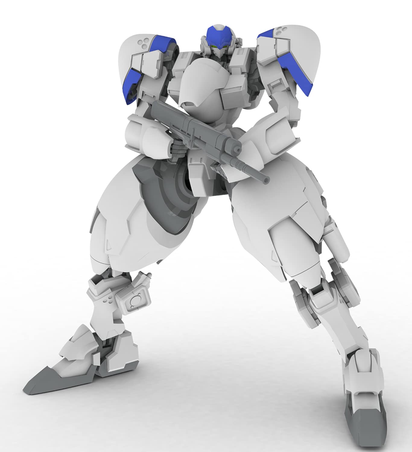 1/48 Scale Pm Office A (Plum) Powerdolls2 X-4+ Armored Infantry Plastic Model Pp164 (Japan)- Japan Figure Store - #1 Bring To You The Best Japanese Goods