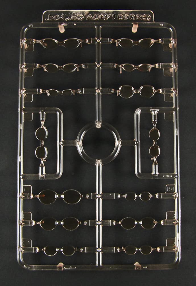Pm Office A Modeling Supply Series Ms006 Glasses Accessories 2 Japan (Smoke)- Japan Figure Store - #1 Bring To You The Best Japanese Goods