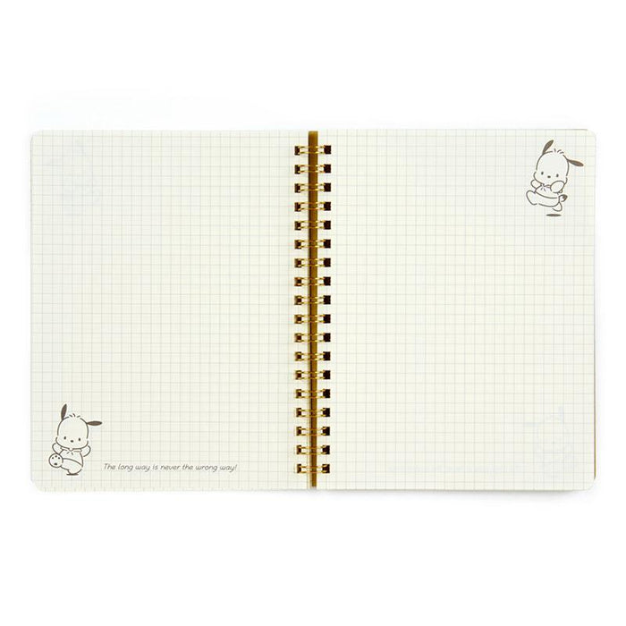 Sanrio Pochacco Ring Notebook (Calm Color)- Japan Figure Store - #1 Bring To You The Best Japanese Goods