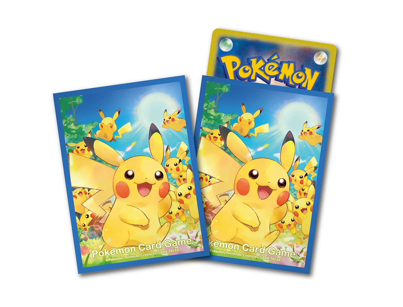 Pokémon Card Game Deck Shield Pikachu Large Gathering Japan- Japan Figure Store - #1 Bring To You The Best Japanese Goods