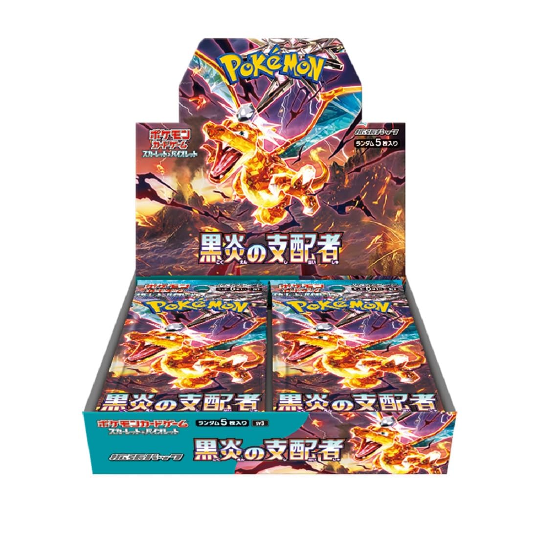 Pokémon Card Game Scarlet & Violet Expansion Pack Black Flame Ruler Box From Japan- Japan Figure Store - #1 Bring To You The Best Japanese Goods