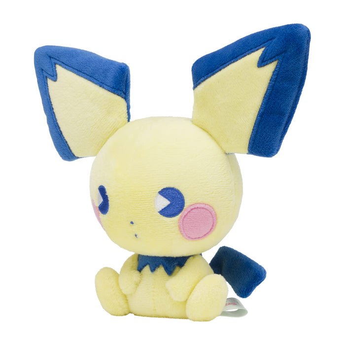 POKEMON CENTER ORIGINAL - Plush Doll Pichu - Sakio Soda Refresh- Japan Figure Store - #1 Bring To You The Best Japanese Goods
