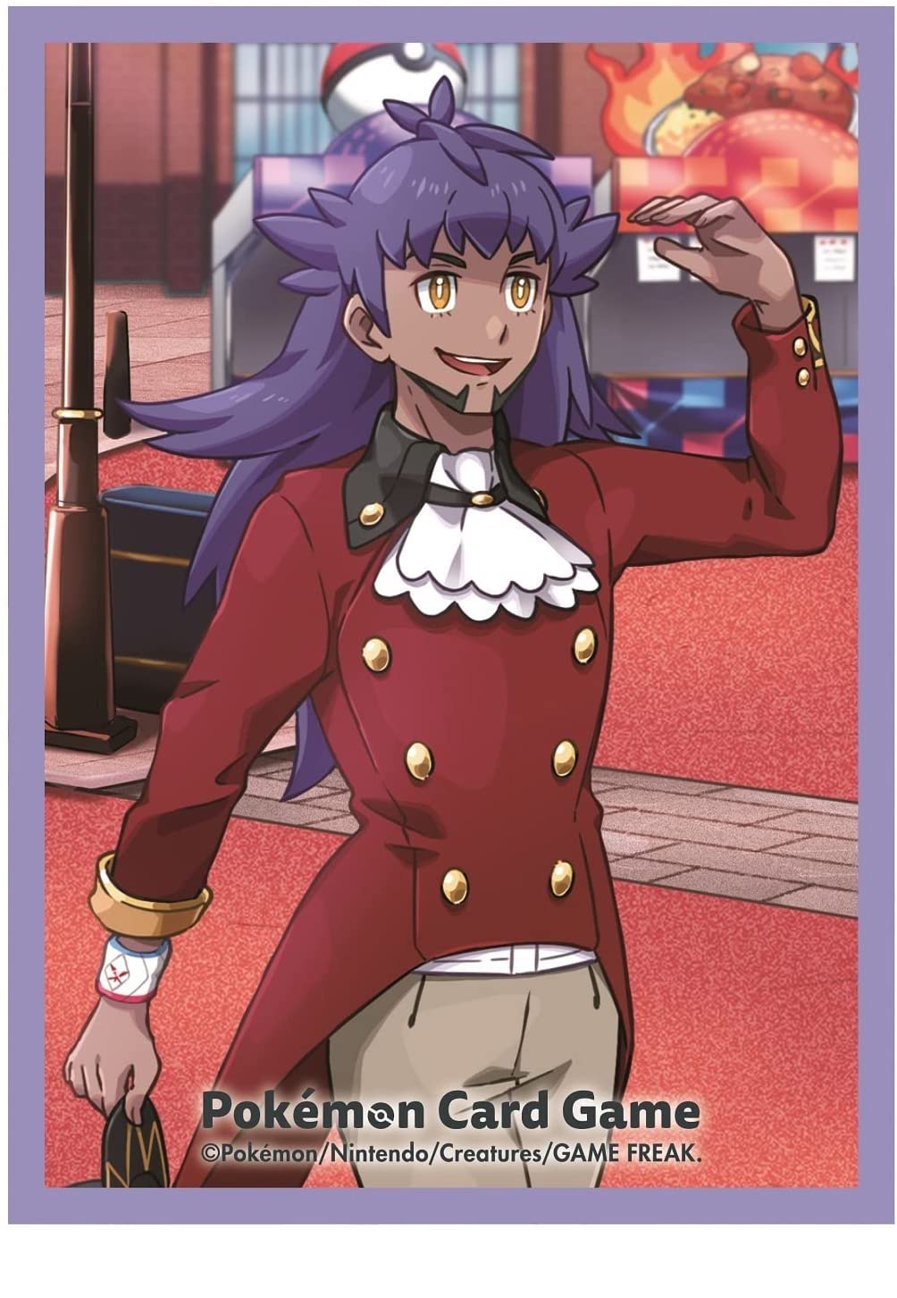 POKEMON CENTER ORIGINAL Card Sleeve Pkmn Trainers Off Shot! Leon- Japan Figure Store - #1 Bring To You The Best Japanese Goods