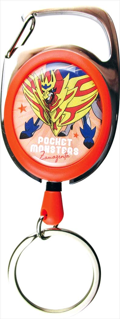 POKEMON CENTER ORIGINAL - Reel Keychain Zamazenta- Japan Figure Store - #1 Bring To You The Best Japanese Goods