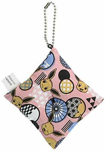 Pokemon Kirie Series Yuzen Cushion Mascot Eevee Anime Toy - Japan Figure