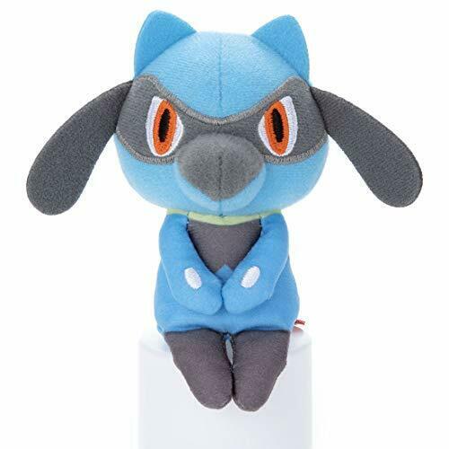 Pokemon Riolu Plush Doll Stuffed Toy 12cm Chokkorisan Anime- Japan Figure Store - #1 Bring To You The Best Japanese Goods