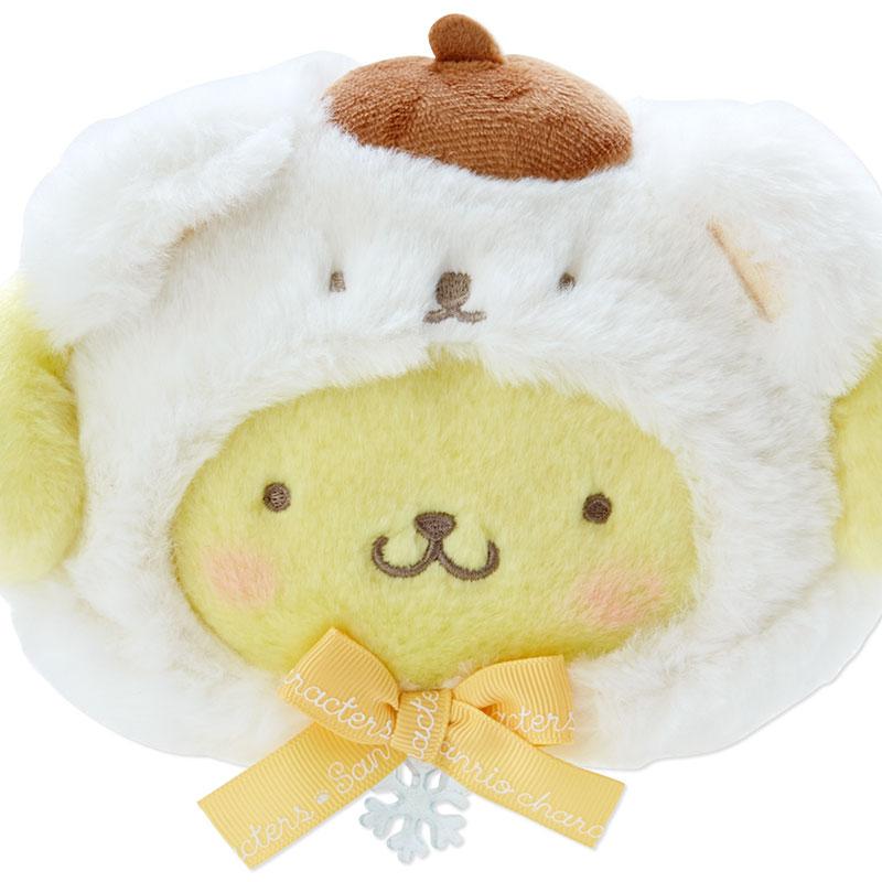 Sanrio Pompompurin Pouch (Fluffy Snow Design)- Japan Figure Store - #1 Bring To You The Best Japanese Goods
