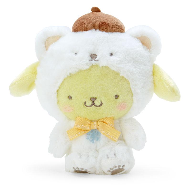 Sanrio Pompompurin Stuffed Toy (Fluffy Snow Design)- Japan Figure Store - #1 Bring To You The Best Japanese Goods