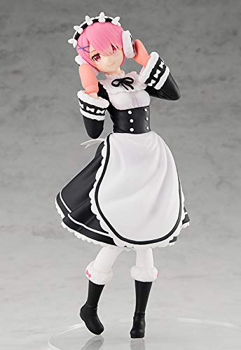 GOOD SMILE COMPANY Pop Up Parade Ram: Ice Season Ver. Figure Re:Zero -Starting Life In Another World- Japan Figure Store - #1 Bring To You The Best Japanese Goods