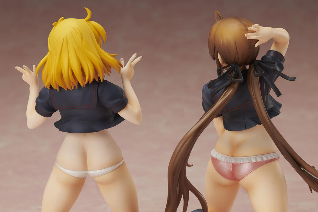Proovy Japan Gokubi Girls Slender Glamorous Senran Kagura New Wave G Burst Ryobi X Ryona Pvc Figure Set- Japan Figure Store - #1 Bring To You The Best Japanese Goods