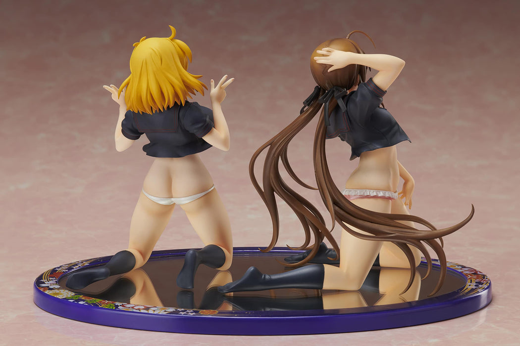 Proovy Japan Gokubi Girls Slender Glamorous Senran Kagura New Wave G Burst Ryobi X Ryona Pvc Figure Set- Japan Figure Store - #1 Bring To You The Best Japanese Goods