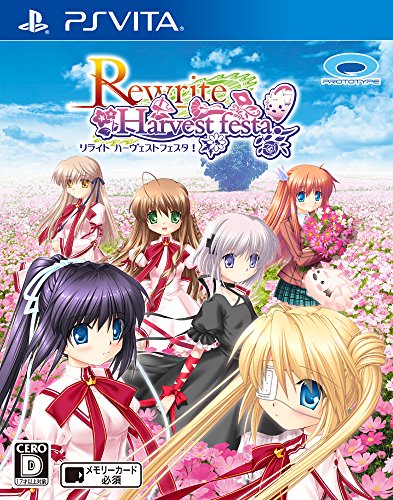 Protype Rewrite Harvest Festa ! Ps Vita Sony Playstation - New Japan Figure 4580206270651