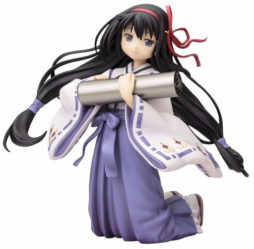 Puella Magi Madoka Magica Akemi Homura Miko 1/8 Pvc Figure Kotobukiya Japan- Japan Figure Store - #1 Bring To You The Best Japanese Goods