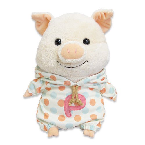 NAITO DESIGN Plush Doll Pu-Ton Polka Dot Hoodie M- Japan Figure Store - #1 Bring To You The Best Japanese Goods