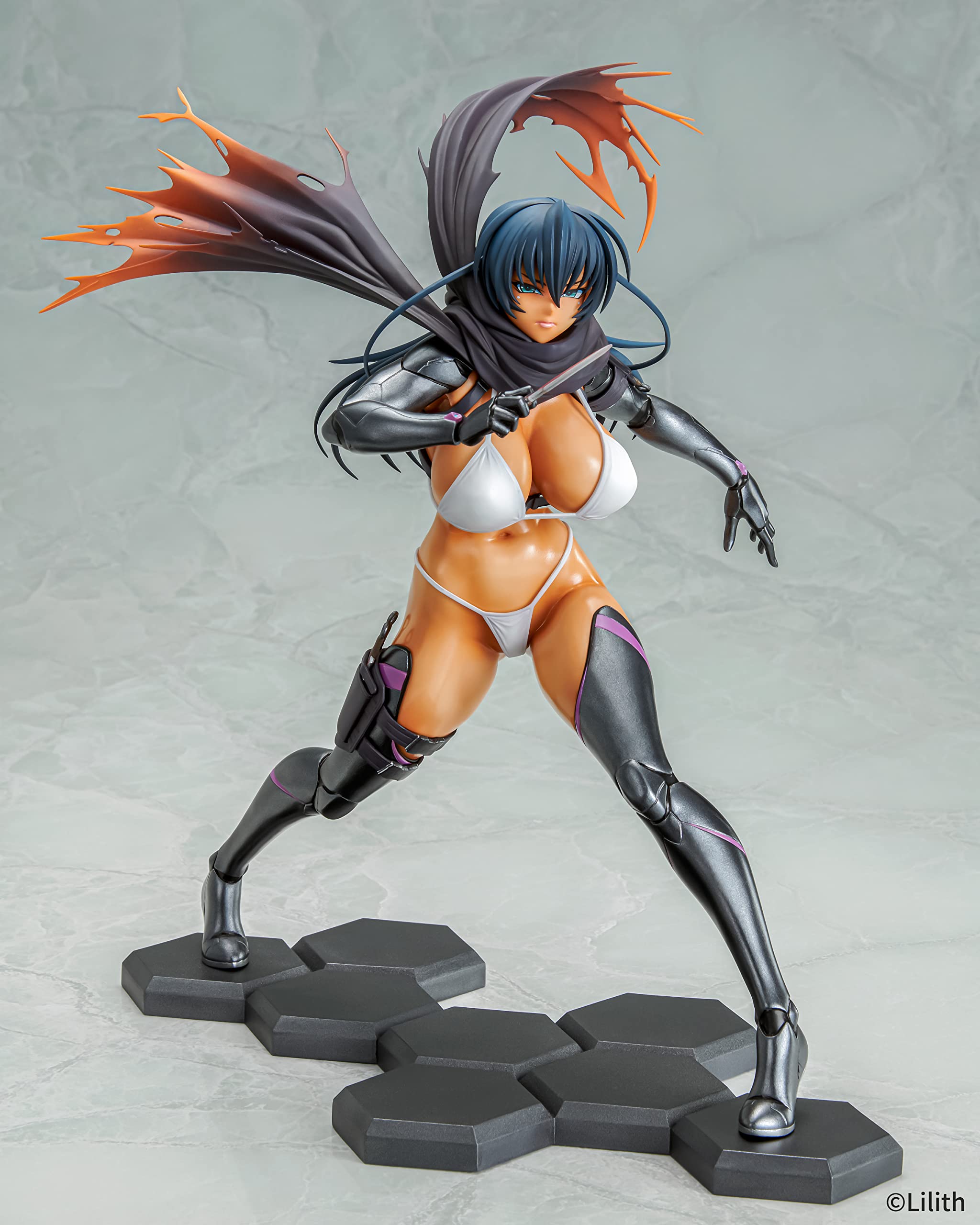 Taimanin Rpg Clone Asagi 1/6 Suntan Ver. Q-SIX- Japan Figure Store - #1 Bring To You The Best Japanese Goods