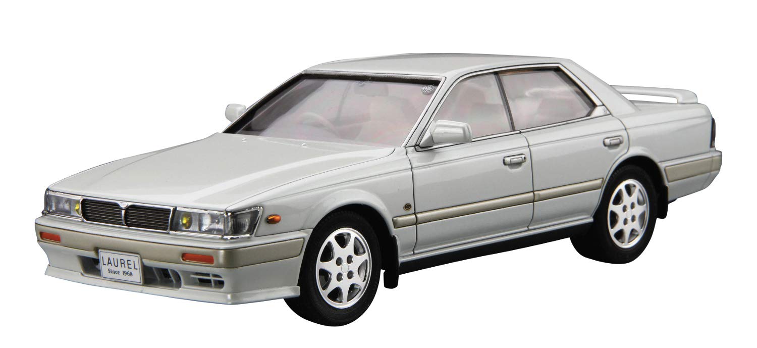 AOSHIMA The Model Car 1/24 Nissan Hc33 Laurel Medalist Club L '91 Plastic Model- Japan Figure Store - #1 Bring To You The Best Japanese Goods