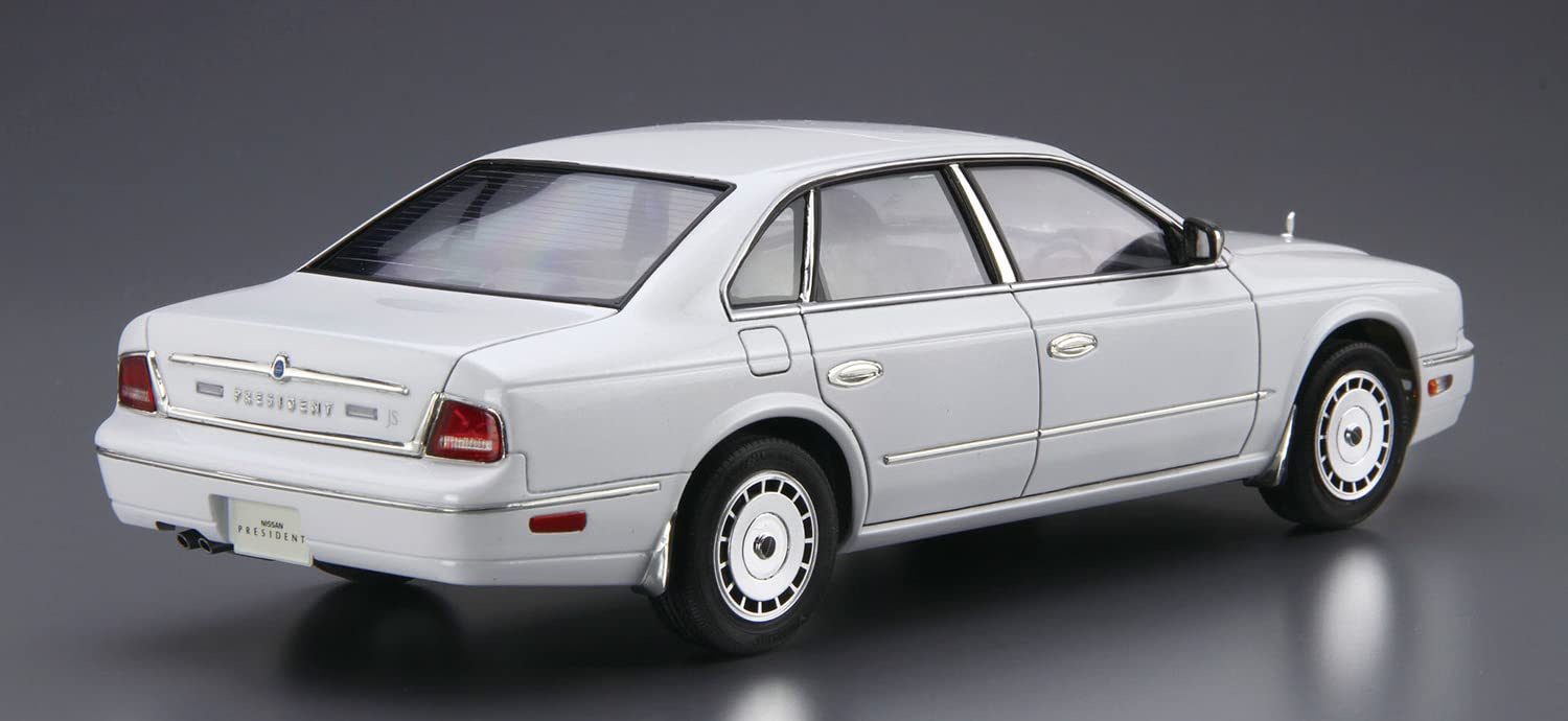 AOSHIMA The Model Car 1/24 Nissan President / Infiniti Q45 G50 '89 Plastic Model- Japan Figure Store - #1 Bring To You The Best Japanese Goods