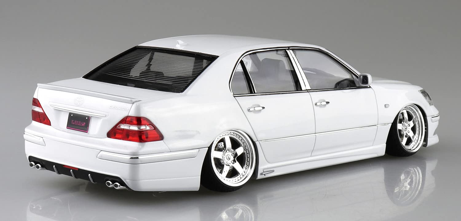 AOSHIMA The Tuned Car 1/24 K-Break Ucf31 Celsior '03 Toyota Plastic Model- Japan Figure Store - #1 Bring To You The Best Japanese Goods