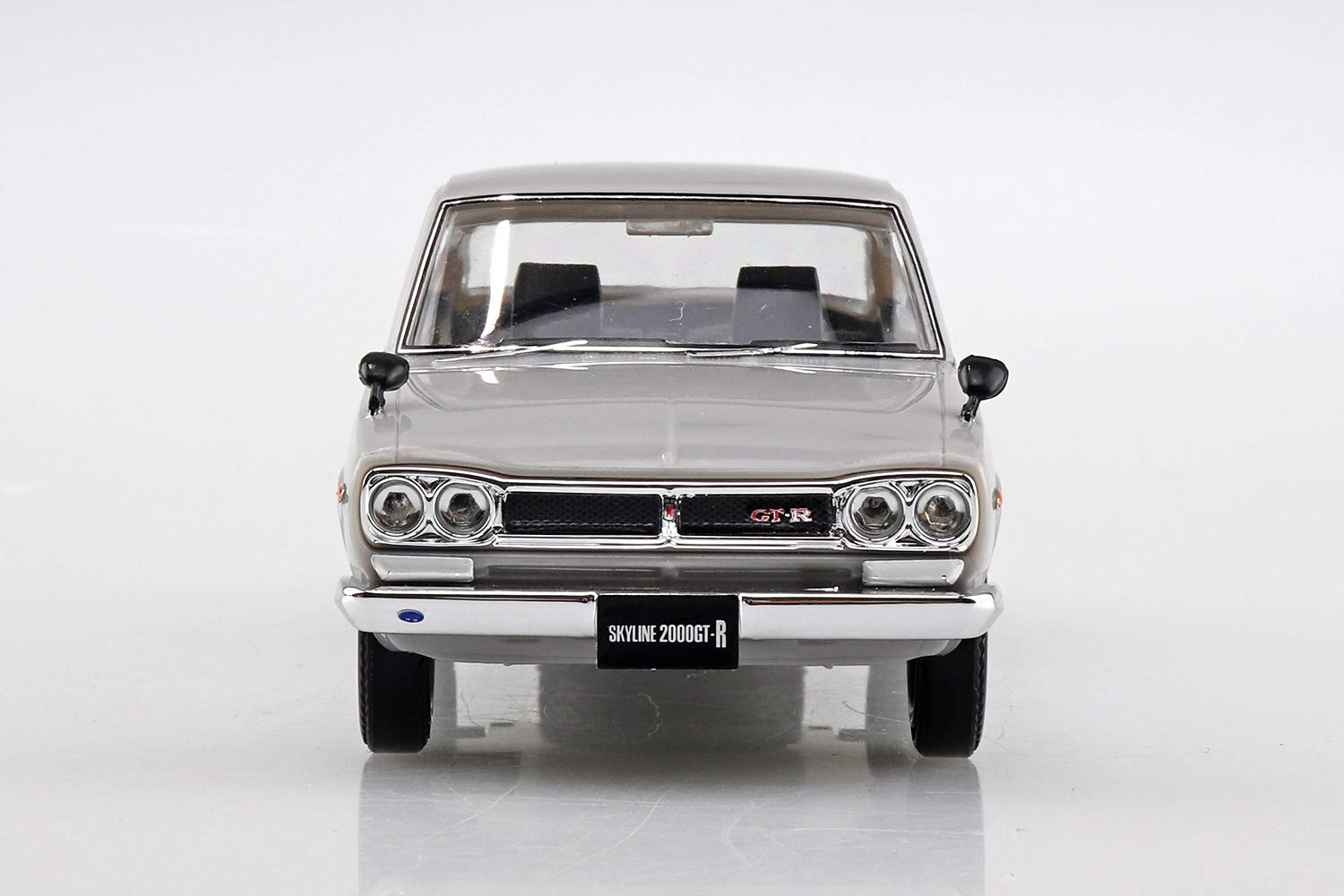 AOSHIMA The Snap Kit 1/32 Nissan Skyline 2000Gt-R Silver Aug Plastic Model- Japan Figure Store - #1 Bring To You The Best Japanese Goods